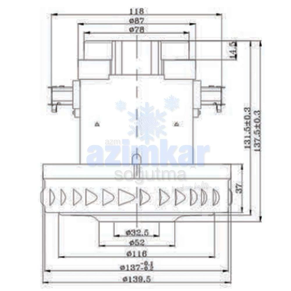 UNİCO CG-55 SÜPÜRGE MOTOR 1200W