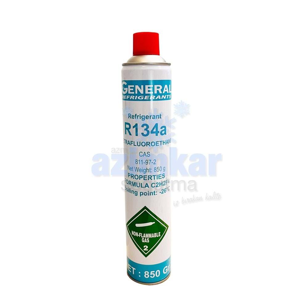 R134A REFRİGERANT GAZ 850 GR. GENERAL MİNİ