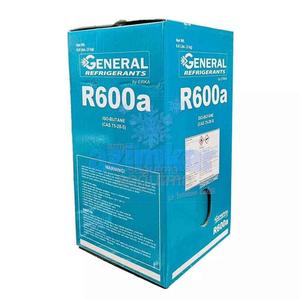 R600 SOĞUTUCU GAZ 3 KG GENERAL