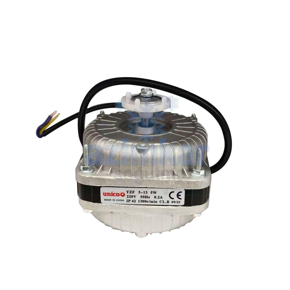 UNİCO Q FAN MOTOR 5W/25W BAKIR SARGI