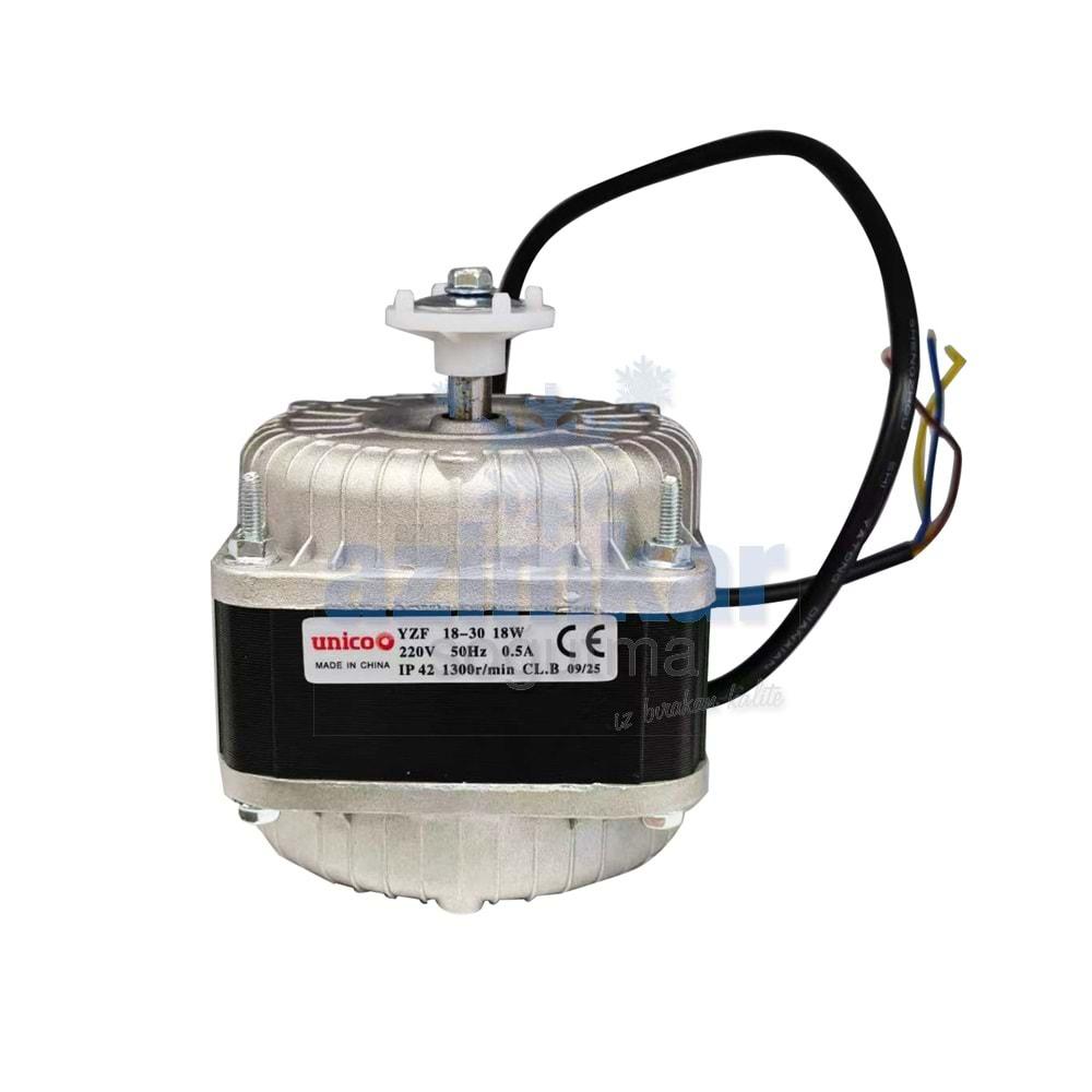 UNİCO Q FAN MOTOR 18W/75W BAKIR SARGI