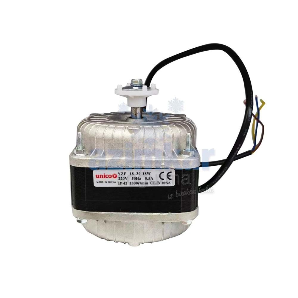 UNİCO Q FAN MOTOR 34W/120W BAKIR SARGI