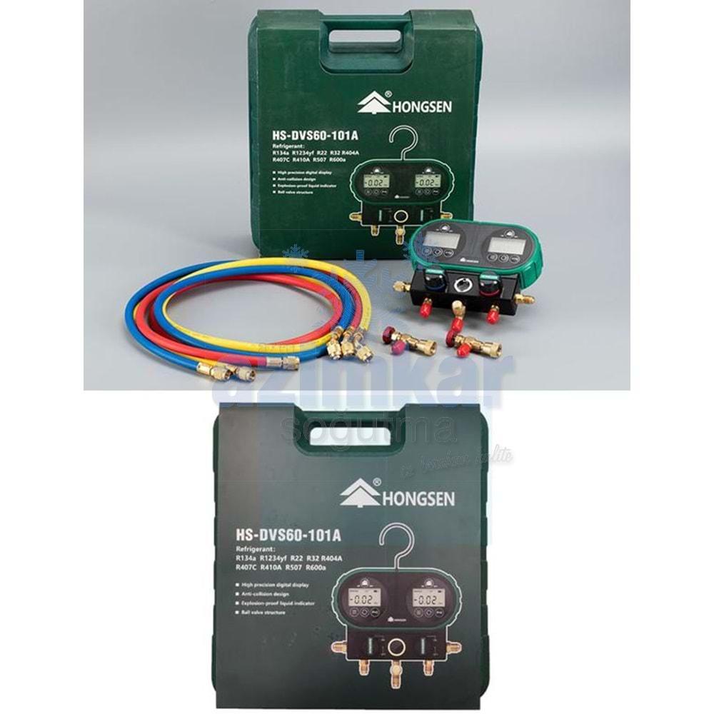 HONGSEN HS-DVS60-101A 60’’ 150 CM HORTUMLU DİJİTAL MANİFOLD