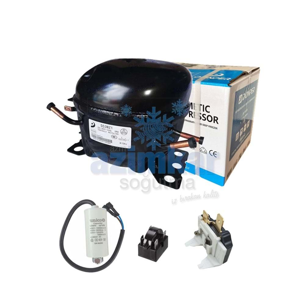 DONPER S53WZ1 1/6 HP 125KCAL 146W R134A KOMPRESÖR