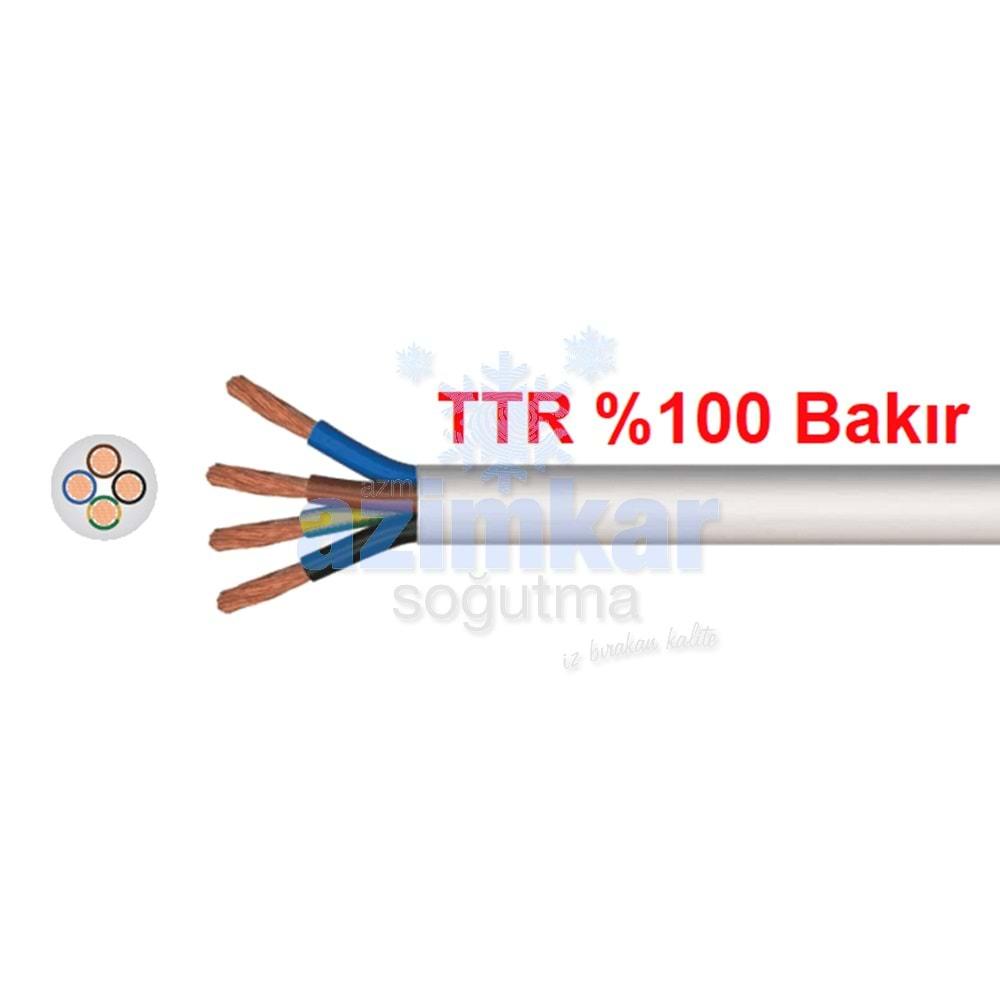 4 X 2,5 TTR HO5VV-F KABLO