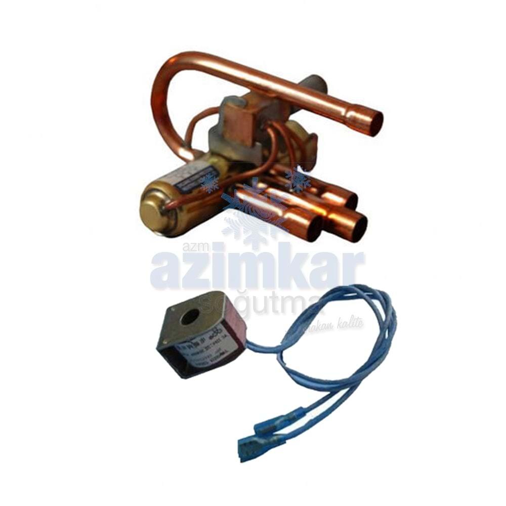 UNİCO 4 YOLLU VANA 5/16-3/8 9000 BTU / 12000 BTU SHF4