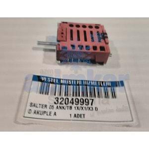 32049997 VESTEL FIRIN KUMANDA ŞALTERİ (32001418 MUADİLİ)