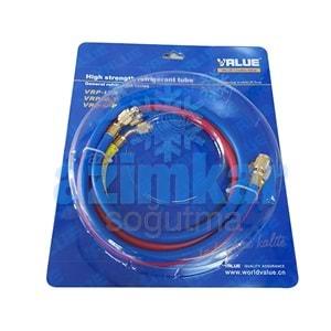 Value VRP-U-R/B/Y Gaz Hortumu TAKIM 150cm (R22)