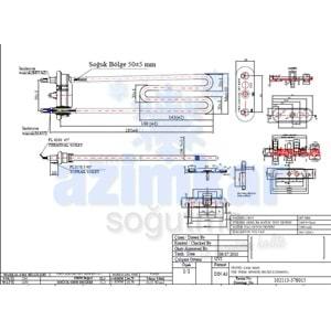 ARİSTON DELİKLİ OÇM REZİSTANS 378015 1650W 230V