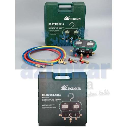 HONGSEN HS-DVS60-101A 60’’ 150 CM HORTUMLU DİJİTAL MANİFOLD