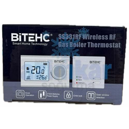 SS331RF BİTECH KOMBİ ODA TERMOSTATI KABLOSUZ